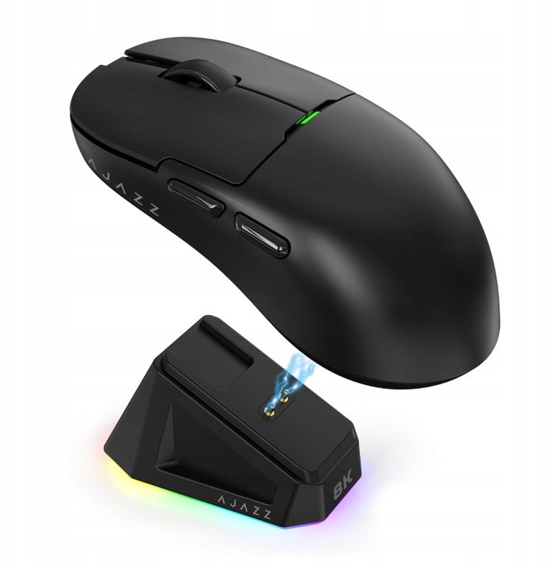 Maus gaming AJAZZ AJ159 Pro, wireless Bluetooth, sensor PAW3395, i zi