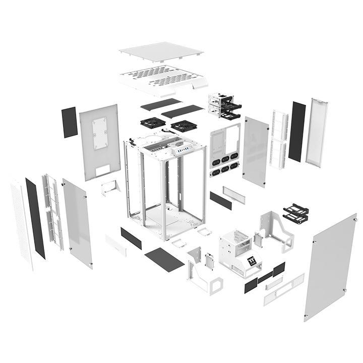Kasë Thermaltake The Tower 900 Snow Edition, Full Tower