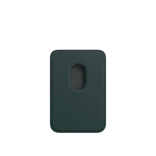 Apple iPhone Leather Wallet me MagSafe, Forest Green