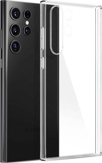 Mbrojtëse telefoni 3MK Clear Case për Samsung Galaxy S23 Ultra, fleksibël, transparente