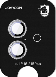 Mbrojtës kamere Joyroom JR MSJ0271 për iPhone 16 16 Plus, xham Corning, 1 copë, i zi