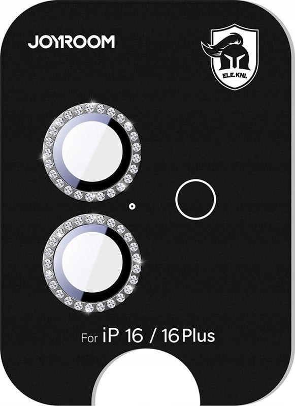Mbrojtës kamere Joyroom JR MSJ0271 për iPhone 16 16 Plus, xham Corning, 1 copë, i zi