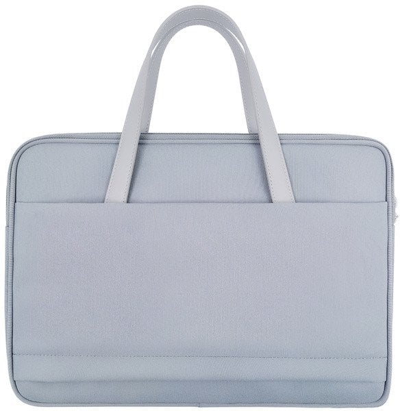 Çantë laptopi JCPal Milan Briefcase Sleeve, 13-14", rezistente ndaj ujit, gri agat