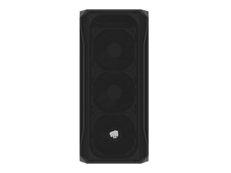 Kuti kompjuteri Fury Shobo SH4F, ATX mid tower, me xham të temperuar, e zezë