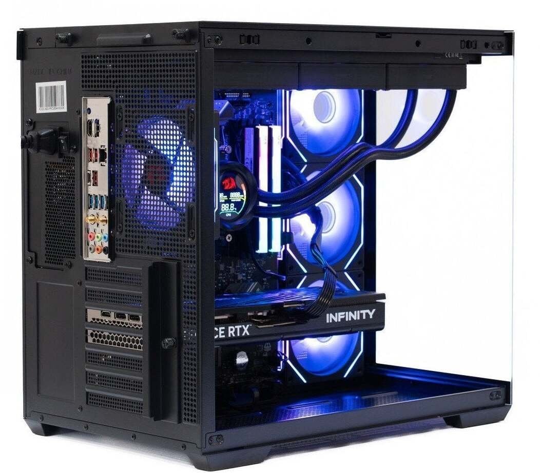 Kompjuter gaming X G500, Ryzen 7 9800X3D, 64GB RAM, RTX 5080, 1TB SSD, i zi