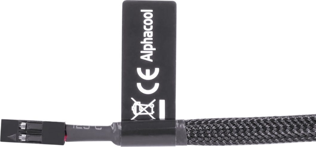 Senzor temperature Alphacool Square Acetal, për ujë-ftohje, i zi