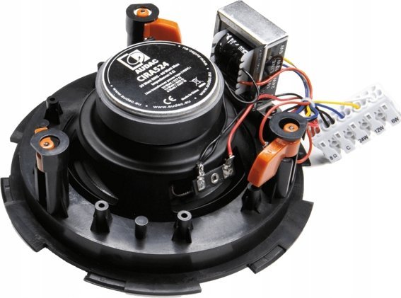 Altoparlant tavanor Audac CIRA524I/W, 24 W 100 V, 8 Ohm, i bardhë