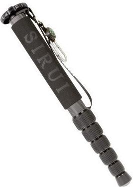 Monopod për kamera SIRUI P-326, 6 seksione, fibër karboni, i zi