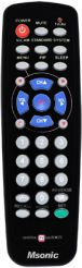 Telekomandë RTV Msonic MBC415K, e zezë