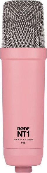 Mikrofon kondensator RODE NT1 Signature, kardioid, XLR, rozë