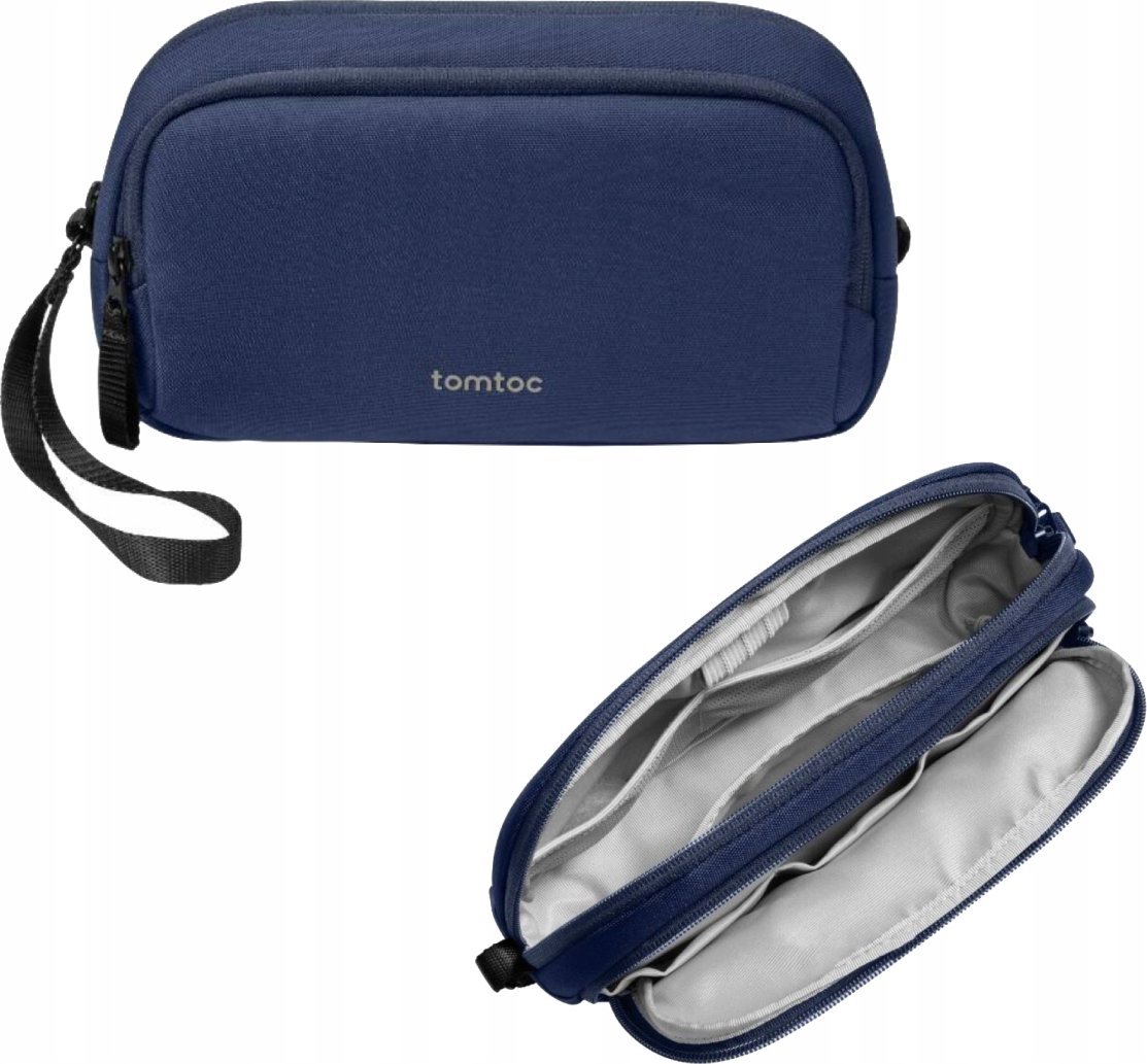 Organizues aksesorësh elektronikë Tomtoc Light T12, madhësi mesatare, blu