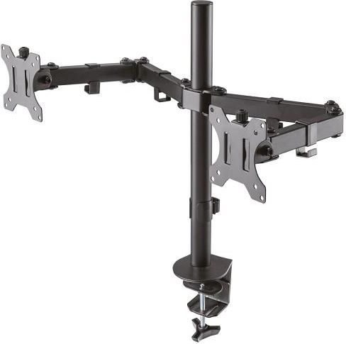 Mbajtëse tavoline për monitorë Neomounts FPMA-D550DBLACK, për 2 monitorë 10"-32", rrotullim 360°, e zezë