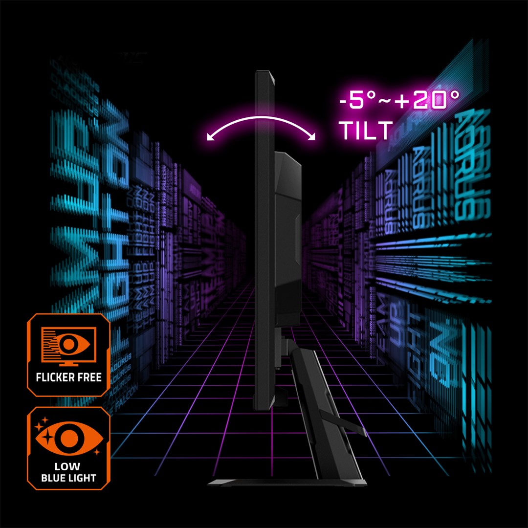 Monitor GIGABYTE GS27QA, 27", QHD, 180 Hz, i zi