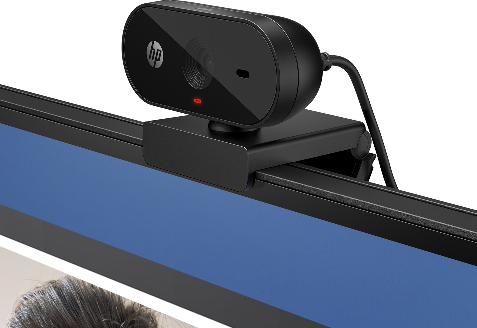 Webcam HP 320, Full HD, 1920x1080, e zezë