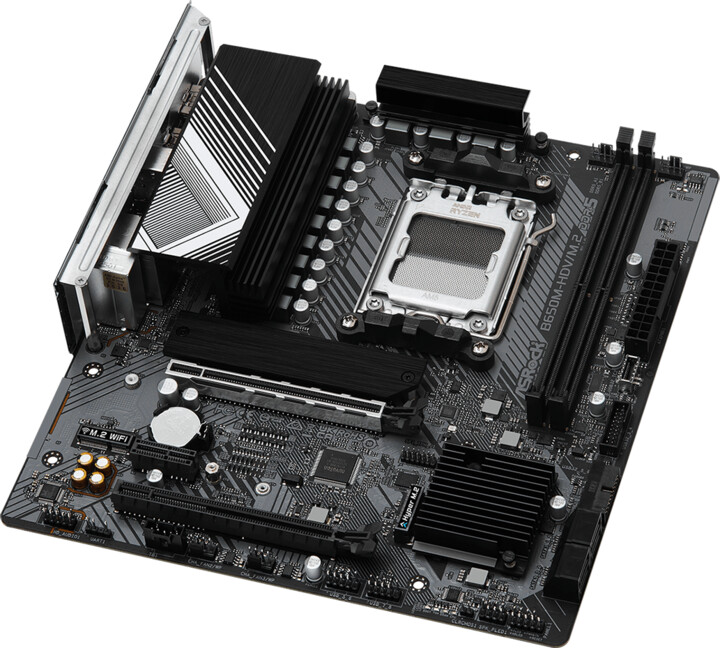 Pllakë amë ASRock B650M-HDV/M.2 - AMD B650