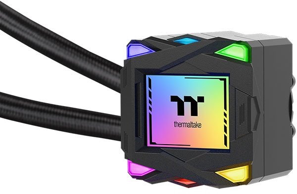 Sistem ftohës uji për CPU Thermaltake LA240 ARGB, 240mm, 2x 120mm, ARGB