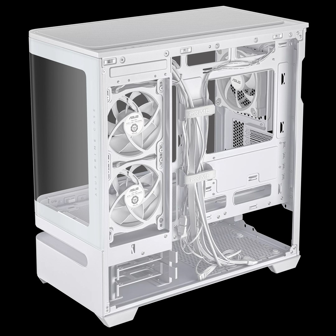 Kuti gaming ASUS Prime AP202, mATX, ARGB, e bardhë