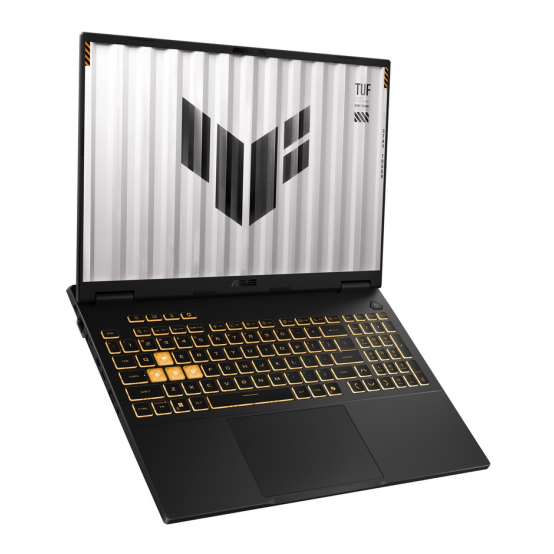 Laptop gaming ASUS TUF Gaming F16 FX608JMR, 16" FHD+ 165Hz, i5 HX RTX 5060 8GB, Jaeger Gray