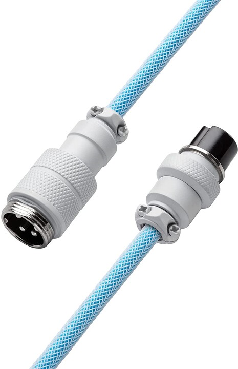 Kabllo spirale CableMod Pro, USB-C/USB-A, 1,5m, Blueberry Cheesecake