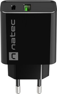 Karikues muri Natec Ribera NUC-2062, 20W, 1x USB A 1x USB C, i zi