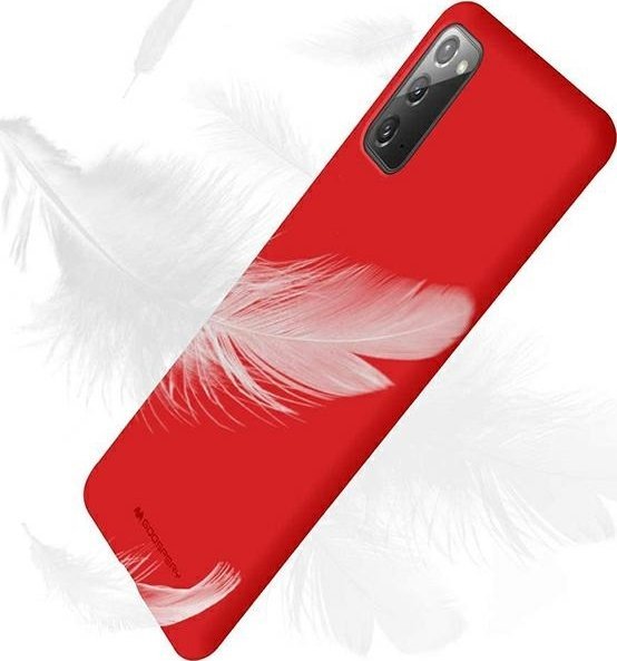 Mbulesë telefoni Mercury Soft për iPhone 15 Pro 6.1", TPU, e kuqe