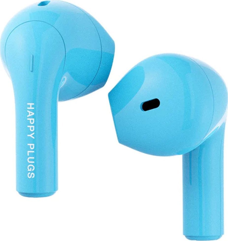 Kufje pa tela Happy Plugs Joy, True Wireless, ENC, blu