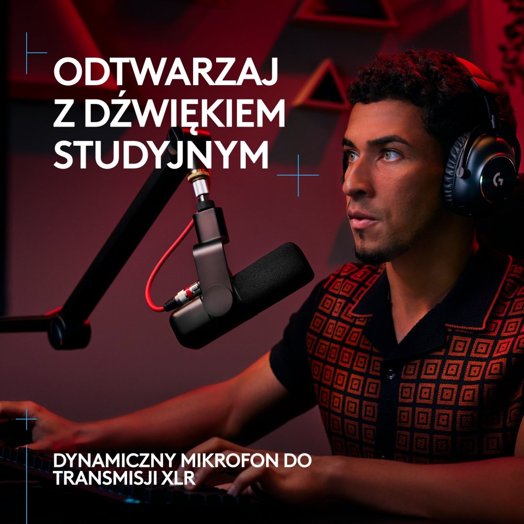 Mikrofon Logitech G Yeti, i zi