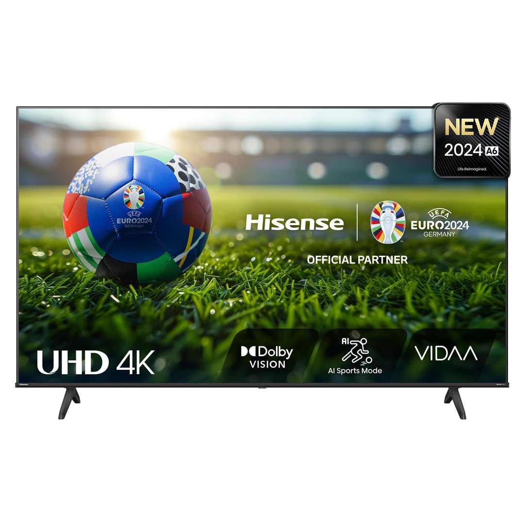 Телевизор Hisense 65A6N, 65\", 4K Ultra HD, Паметен, црн