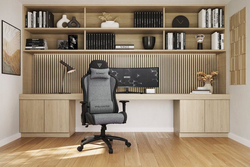 [OUTLET] Karrige SENSE7 Spellcaster FUKU XL, material, e hirtë/ zezë