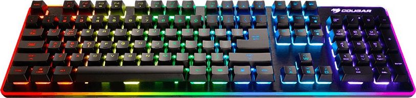 Set gaming tastierë dhe mi Cougar Deathfire EX, mekanike hibride, DPI i rregullueshëm, i zi