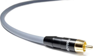 Kabllo zëri Melodika, RCA (Cinch) në RCA (Cinch), 12m, e hirtë