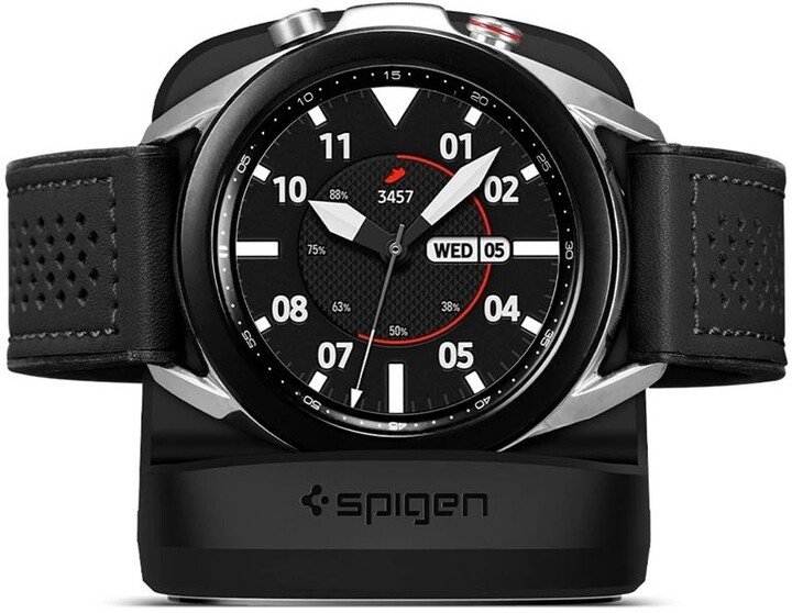 Mbajtëse karikuese Spigen për Samsung Galaxy Watch 3, e zezë