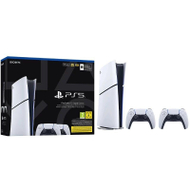 Sony PlayStation 5 Slim Digital Edition 825GB SSD + 2x DualSense Wireless Controllers