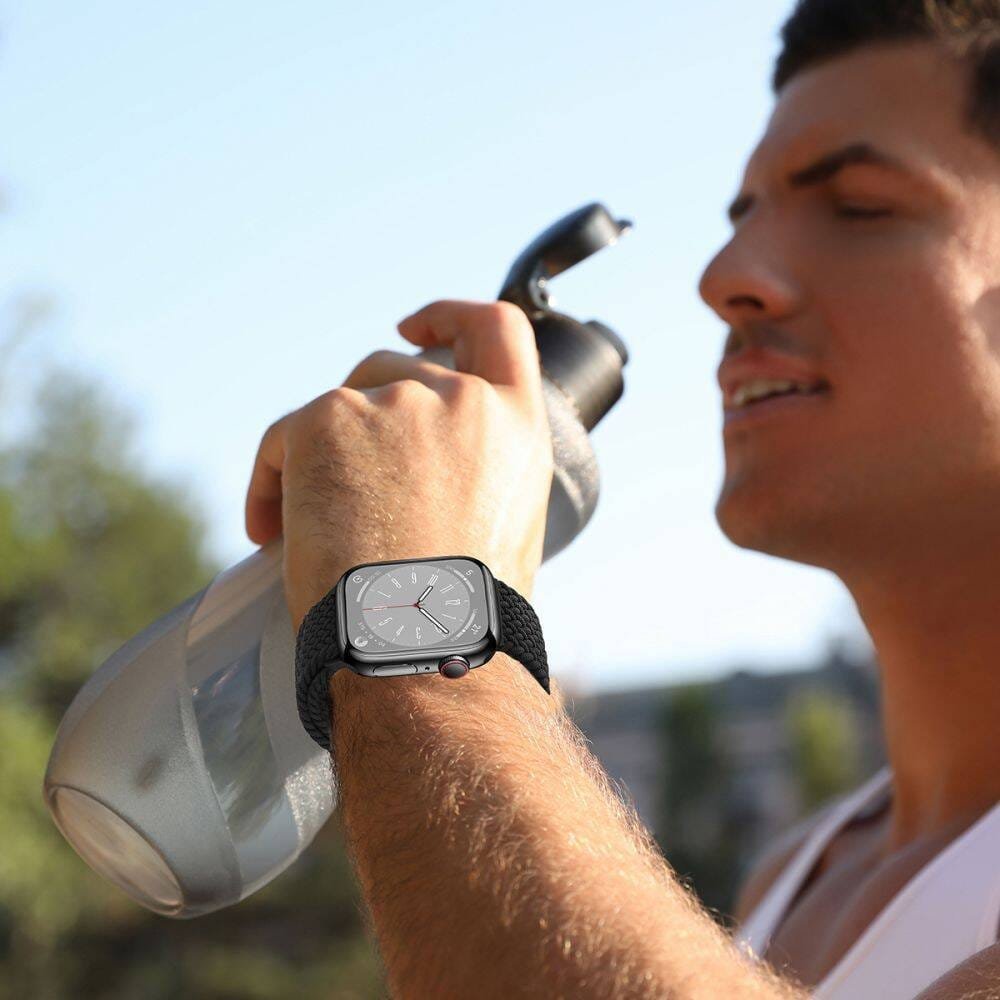 Rrip ore Tech-Protect Nylonmag për Apple Watch 1 9 SE, 38 40 41mm, najlon, Dusty Rose