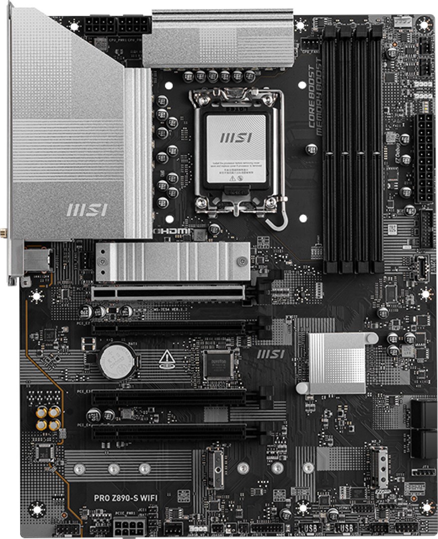 Pllakë amë MSI PRO Z890-S WIFI Intel Z890 LGA 1851 (Socket V1) ATX 2