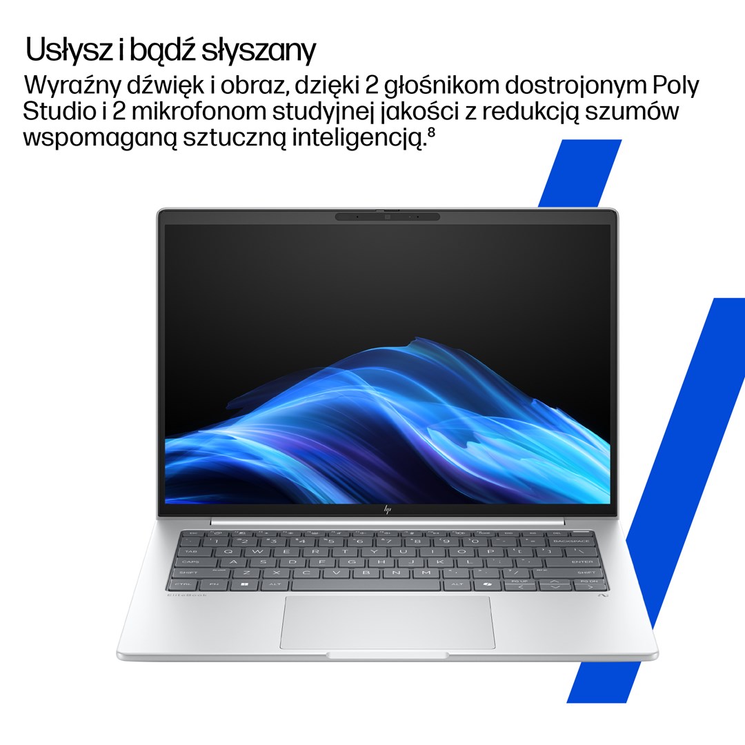 Laptop HP EliteBook 8 G1a, 16", Ryzen AI 5, 24GB RAM, 512GB SSD, i argjendtë