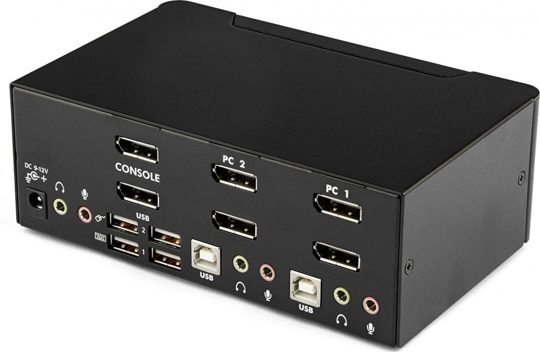 Ndërprerës StarTech SV231DPDDUA2, i zi