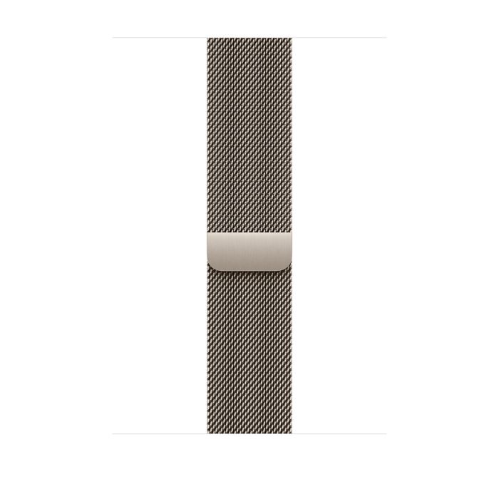 Apple Watch 46mm Natural Milanese Loop, M/L