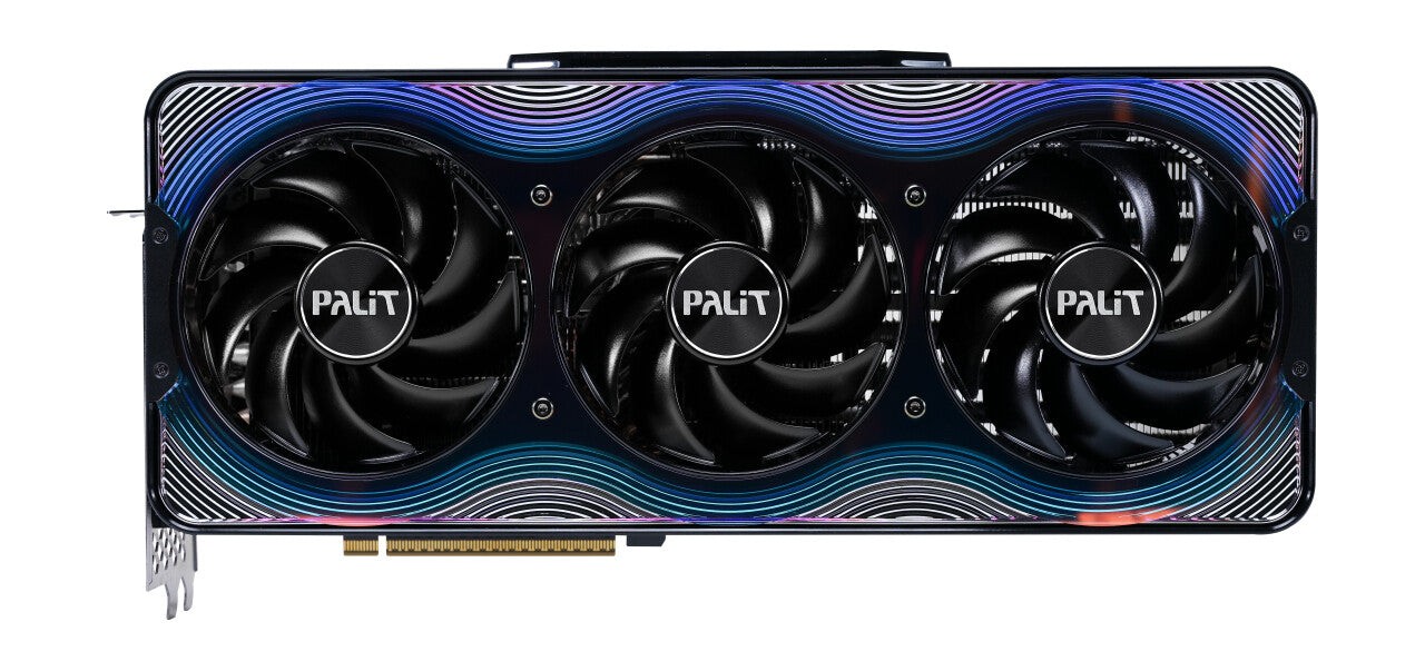 Kartë grafike Palit GeForce RTX 5080 GameRock, 16GB GDDR7, ARGB, e zezë