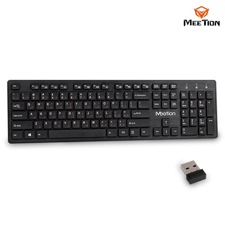 Tastierë Meetion WK841 Slim, wireless