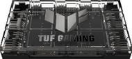Hub ventilatorësh ASUS TUF Gaming ARGB PWM, 6 porta, 2x SATA, i zi