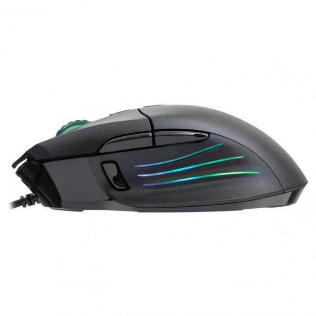 Maus gaming M&M's Nemesis C500, me kabllo, 8000 dpi, RGB, i zi