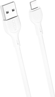 Kabllo karikimi XO NB200 USB Lightning, 2m, 2.4A, e bardhë