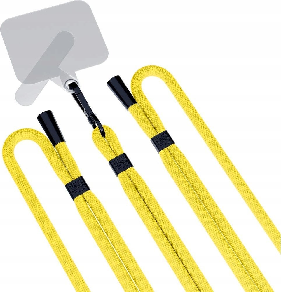 Литар за телефон 3mk EasyClip, најлон, прилагодлив, црн