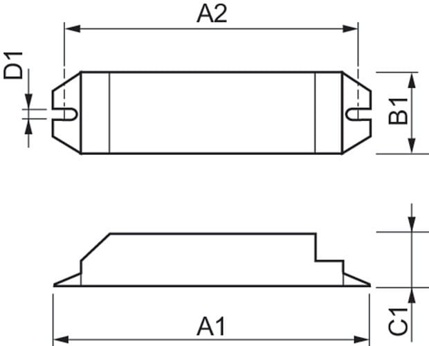 Електронски баласт Филипс HF-E II 418 TL-D, 4x18W, 220-240V, бел