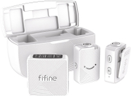 Set mikrofonash wireless Fifine M9W, USB C, AUX 3.5mm, i zi