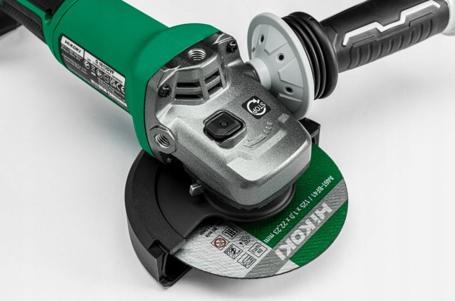 Bruskullë këndi Hikoki G3613DVF W2, 36V, 125mm, jeshile e zezë