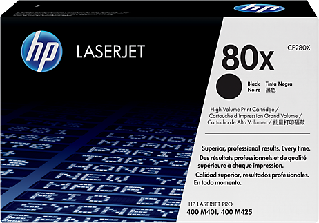 Toner për printer HP 80X, i zi, CF280X