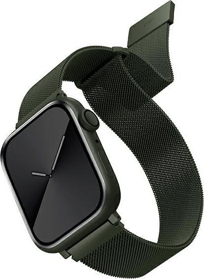 Rrip UNIQ Dante për Apple Watch Series 4 / 5 / 6 / 7 / SE 42 / 44 / 45 mm, i gjelbër