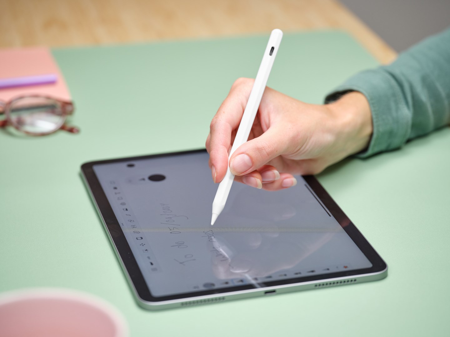 Laps digjital Trust Kyna Active Stylus, për tablet, i bardhë